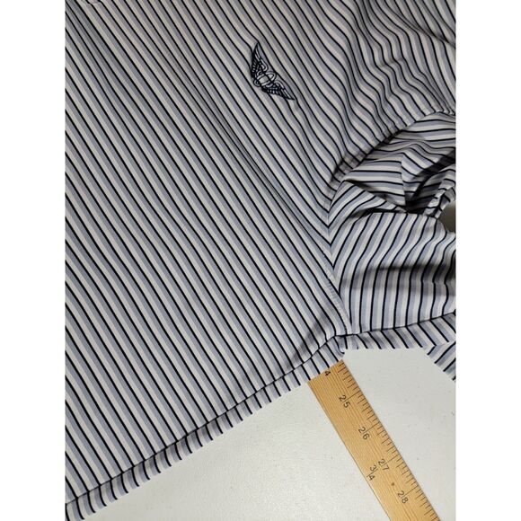 Greyson Men's Blue Polo Shirt - XL - Picture 3 of 7